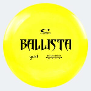 Latitude 64° Ballista in gelb, im Gold Kunststoff und ohne Spezialeffekt