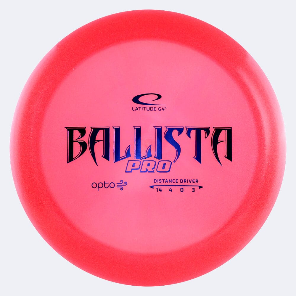 Latitude 64° Ballista Pro in rosa, im Opto Air Kunststoff und ohne Spezialeffekt