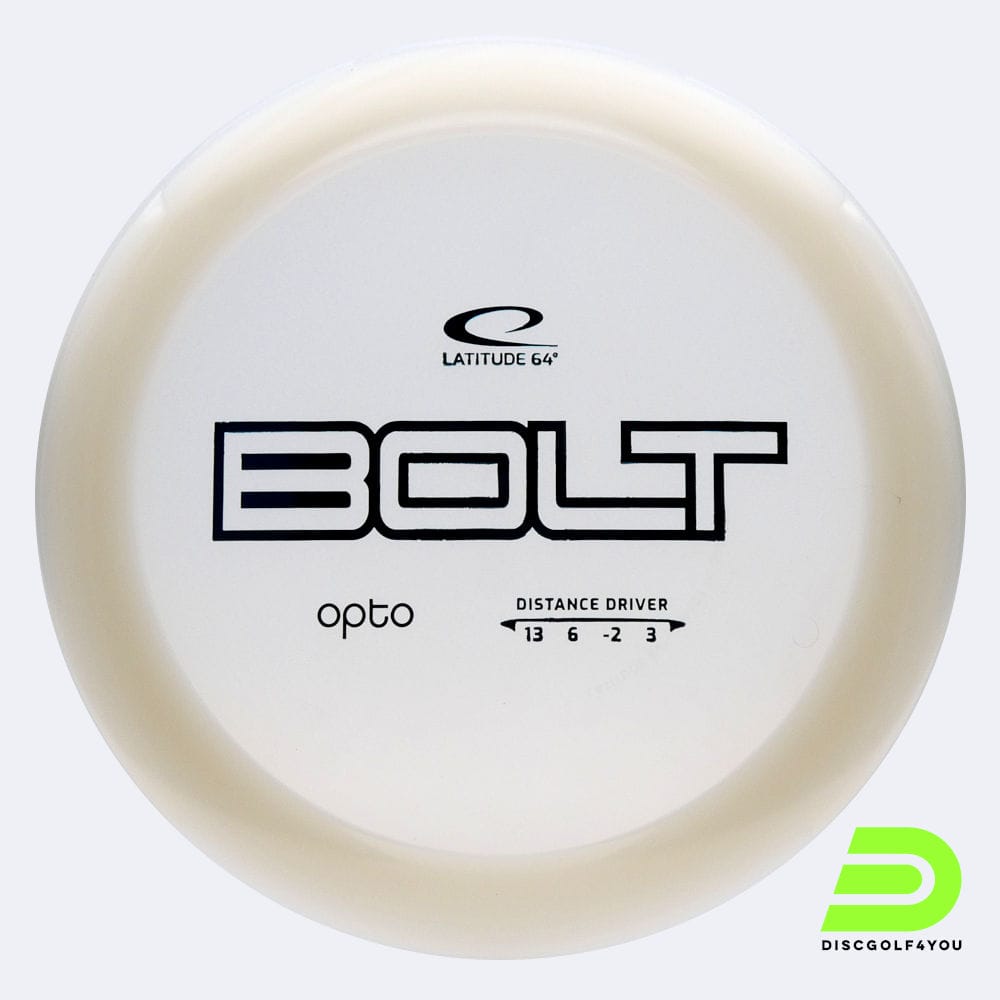 Latitude 64° Bolt in weiss, im Opto Kunststoff und ohne Spezialeffekt