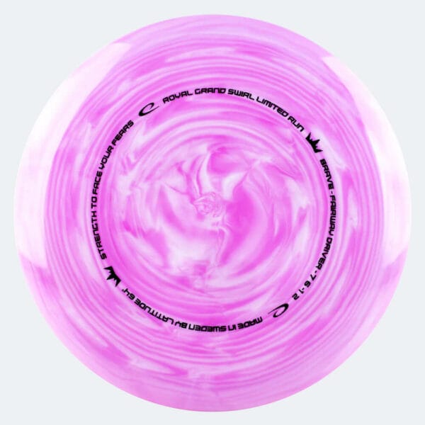 Latitude 64° Brave in pink, royal grand plastic and burst effect