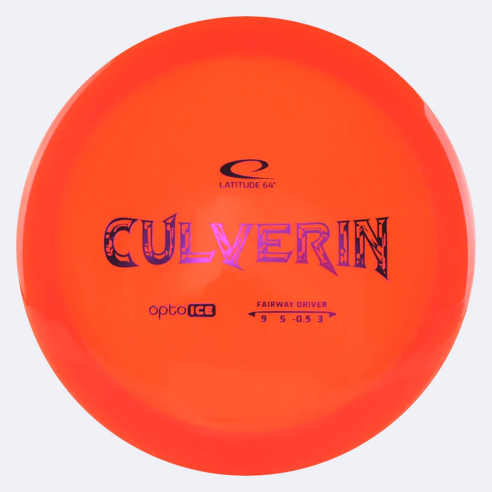 Latitude 64° Culverin in orange, im Opto Ice Kunststoff und ohne Spezialeffekt