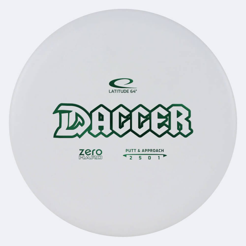 Latitude 64° Dagger in weiss, im Zero Hard Kunststoff und ohne Spezialeffekt