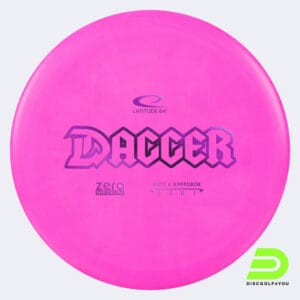 Latitude 64° Dagger in rosa, im Zero Medium Kunststoff und ohne Spezialeffekt