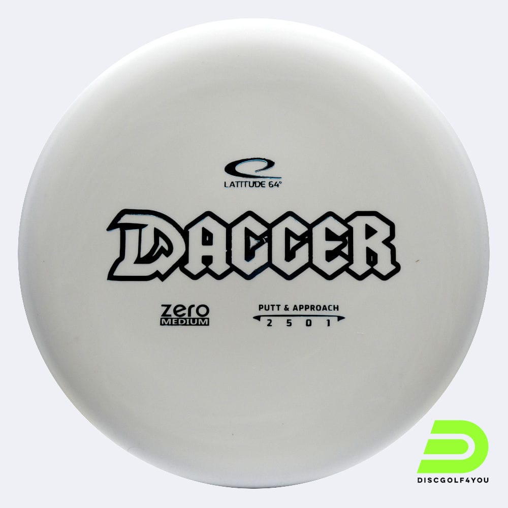 Latitude 64° Dagger in white, zero medium plastic