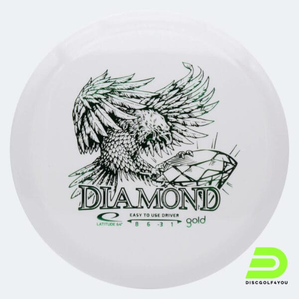 Latitude 64° Diamond in weiss, im Gold Kunststoff und ohne Spezialeffekt
