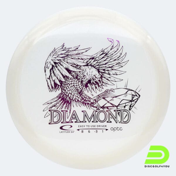 Latitude 64° Diamond in white, opto plastic
