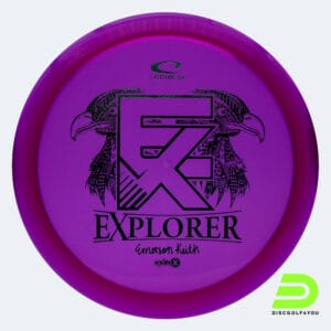 Latitude 64° Explorer Emerson Keith TS in violett, im Opto X Kunststoff und ohne Spezialeffekt