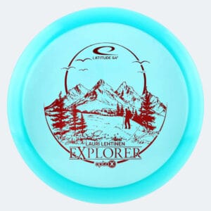 Latitude 64° Explorer - Lauri Lehtinen Team Series in türkis, im Opto X Kunststoff und ohne Spezialeffekt