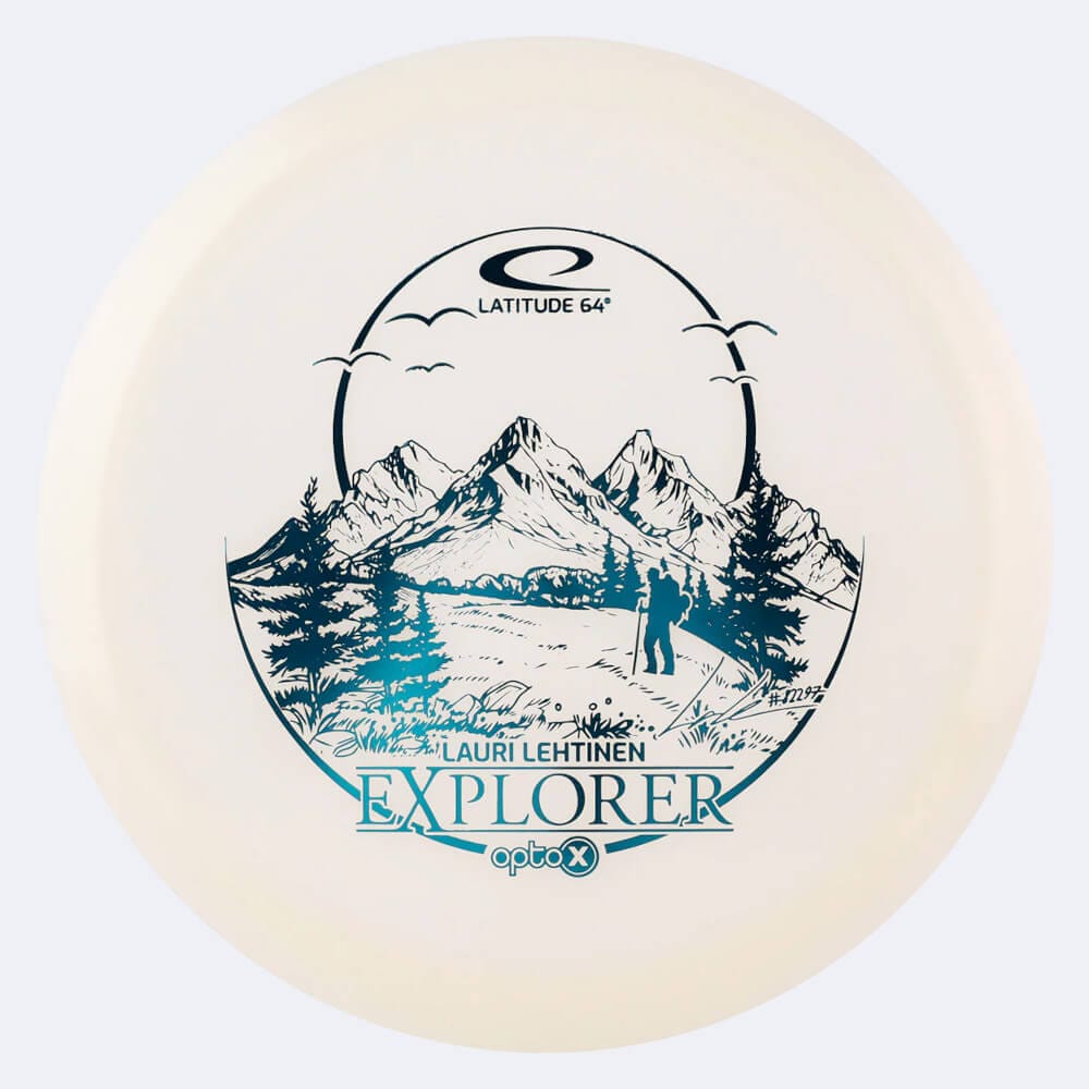 Latitude 64° Explorer - Lauri Lehtinen Team Series in weiss, im Opto X Kunststoff und ohne Spezialeffekt