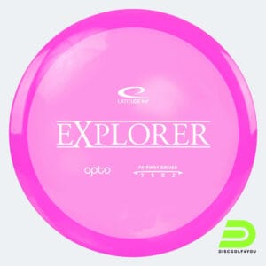 Latitude 64° Explorer in rosa, im Opto Kunststoff und ohne Spezialeffekt