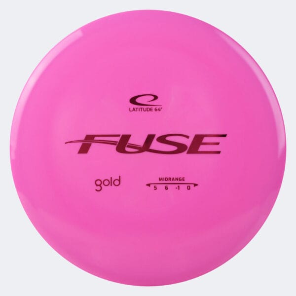 Latitude 64° Fuse in pink, gold plastic