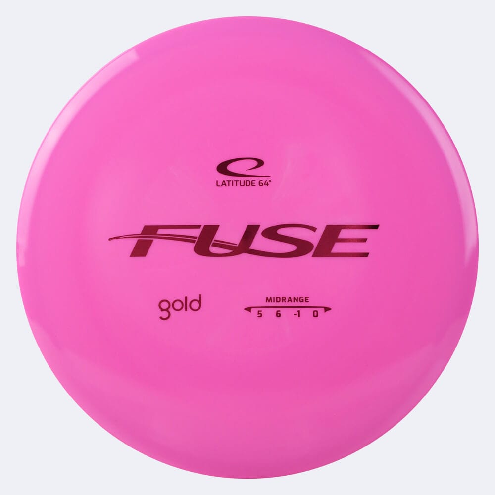 Latitude 64° Fuse in pink, gold plastic