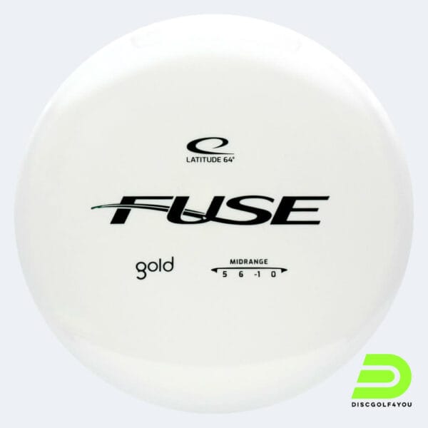 Latitude 64° Fuse in white, gold plastic