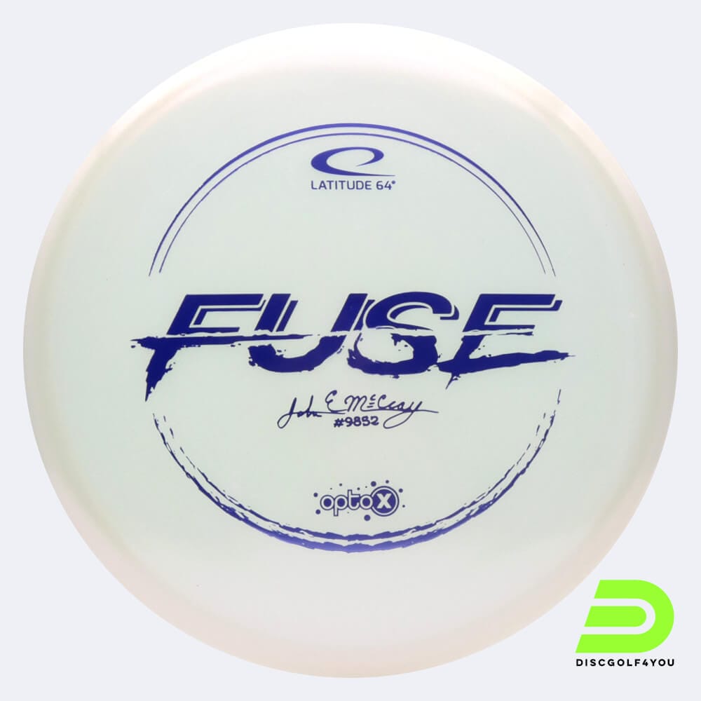 Latitude 64° Fuse JohnE Mc Cray TS in weiss, im Opto X Glimmer Kunststoff und ohne Spezialeffekt