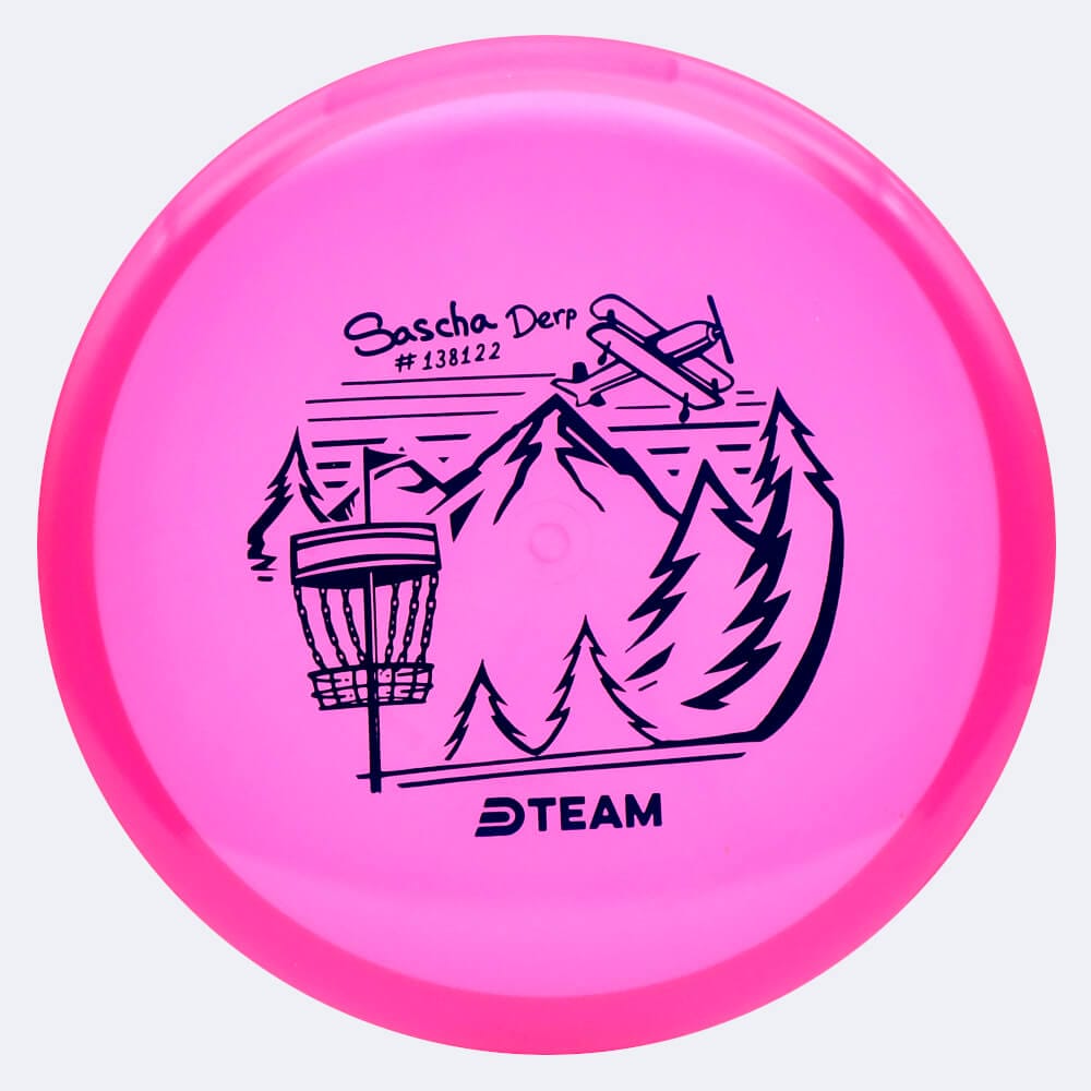 Latitude 64° Fuse Sascha Derp Team Series in pink, opto plastic
