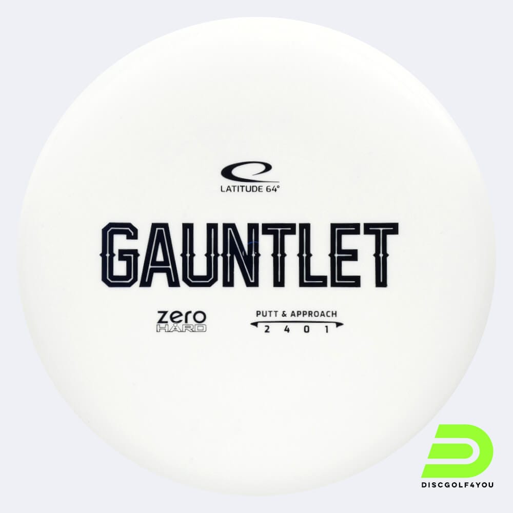 Latitude 64° Gauntlet in weiss, im Zero Hard Kunststoff und ohne Spezialeffekt