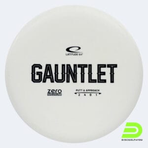 Latitude 64° Gauntlet in weiss, im Zero Medium Kunststoff und ohne Spezialeffekt