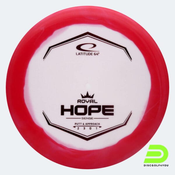 Latitude 64° Hope in rot, im Sense Orbit Kunststoff und ohne Spezialeffekt