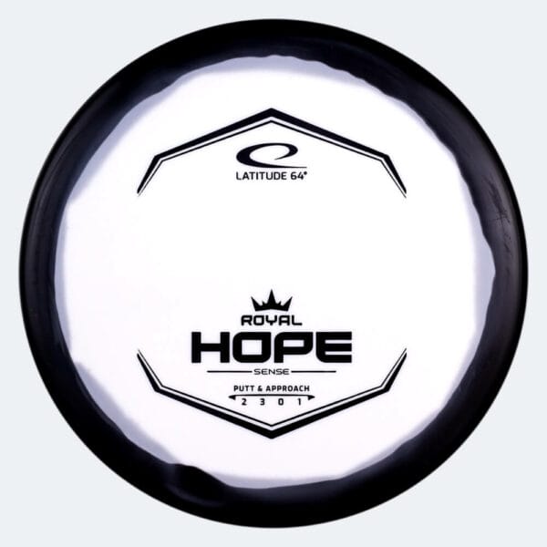 Latitude 64° Hope in weiss-schwarz, im Sense Orbit Kunststoff und ohne Spezialeffekt