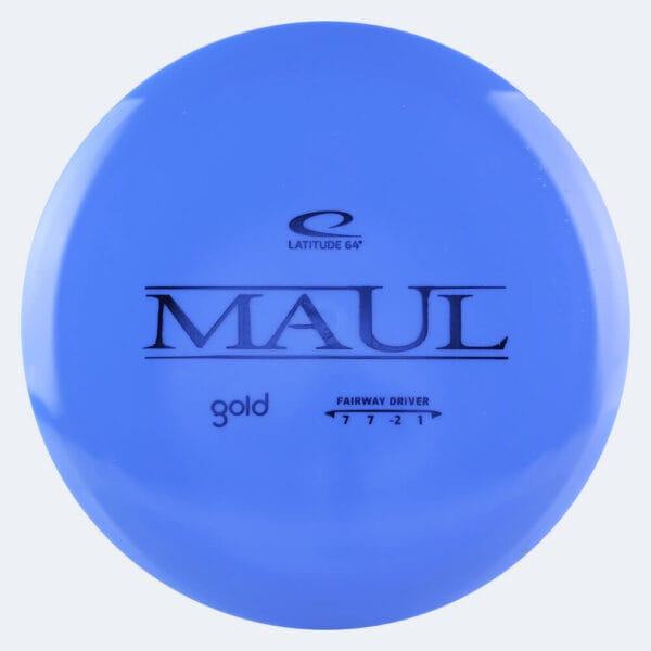 Latitude 64° Maul in blue, gold plastic