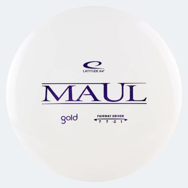 Latitude 64° Maul in white, gold plastic