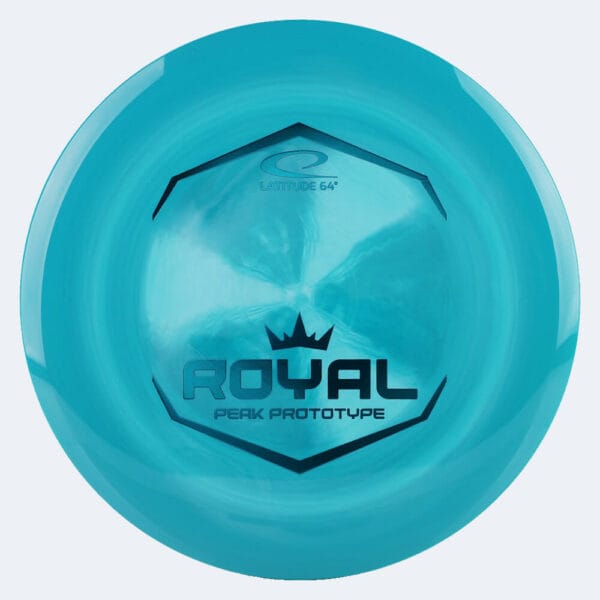 Latitude 64° Peak in turquoise, royal grand plastic and prototype effect