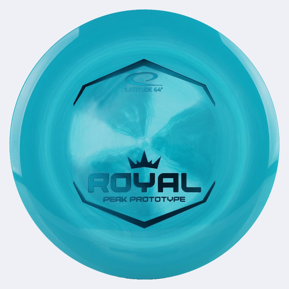 Latitude 64° Peak in turquoise, royal grand plastic and prototype effect