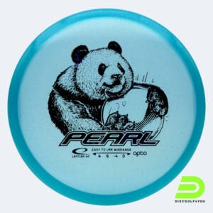 Latitude 64° Pearl in turquoise, opto plastic
