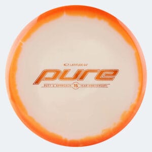 Latitude 64° Pure 15 Year Anniversary in white-orange, opto ice orbit plastic