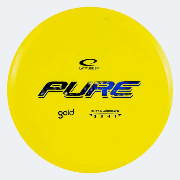 Latitude 64° Pure in yellow, gold plastic