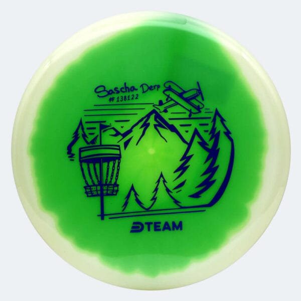 Latitude 64° Pure Sascha Derp Team Series in green, opto orbit moonshine plastic