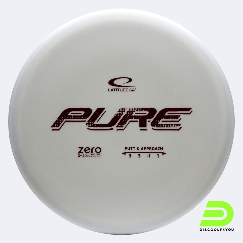 Latitude 64° Pure in weiss, im Zero Hard Kunststoff und ohne Spezialeffekt