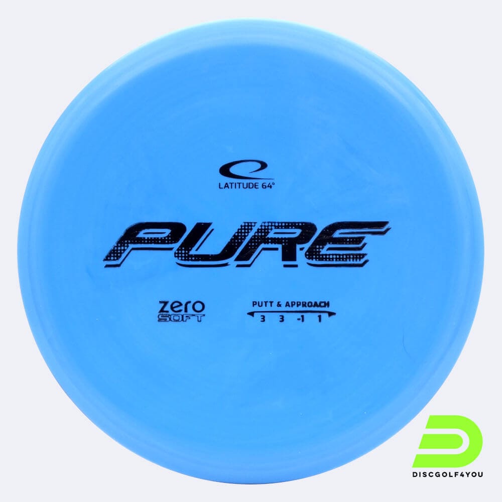 Latitude 64° Pure in blau, im Zero Soft Kunststoff und ohne Spezialeffekt