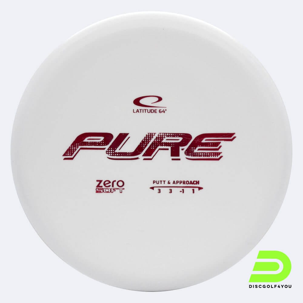 Latitude 64° Pure in weiss, im Zero Soft Kunststoff und ohne Spezialeffekt