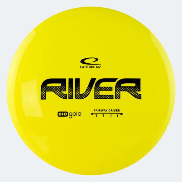 Latitude 64° River in gelb, im BioGold Kunststoff und ohne Spezialeffekt