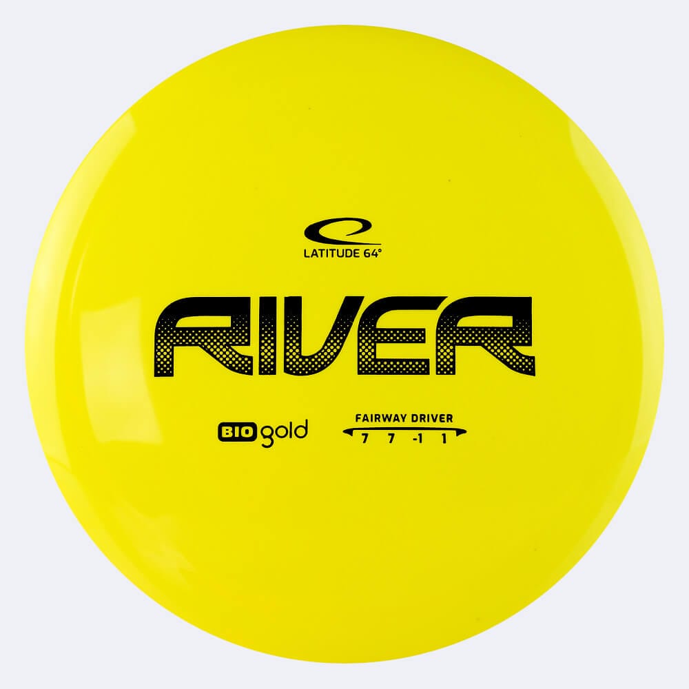 Latitude 64° River in gelb, im BioGold Kunststoff und ohne Spezialeffekt