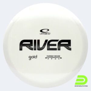 Latitude 64° River in weiss, im Gold Kunststoff und ohne Spezialeffekt