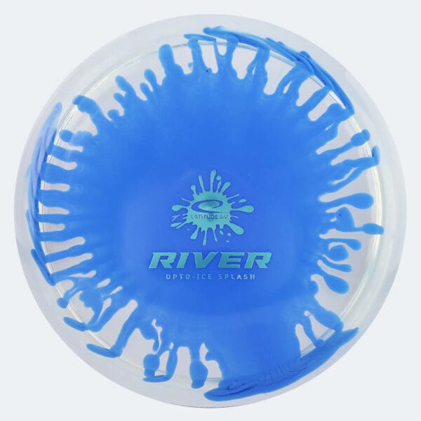 Latitude 64° River in blau, im Opto Ice Splash Kunststoff und ohne Spezialeffekt