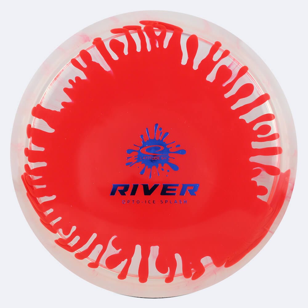 Latitude 64° River in rot, im Opto Ice Splash Kunststoff und ohne Spezialeffekt