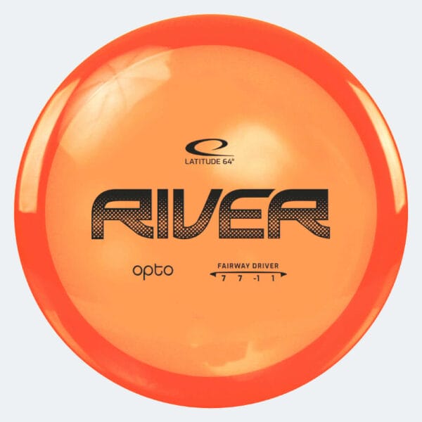 Latitude 64° River in orange, im Opto Kunststoff und ohne Spezialeffekt
