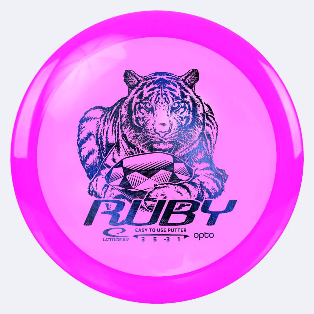 Latitude 64° Ruby in pink, opto plastic