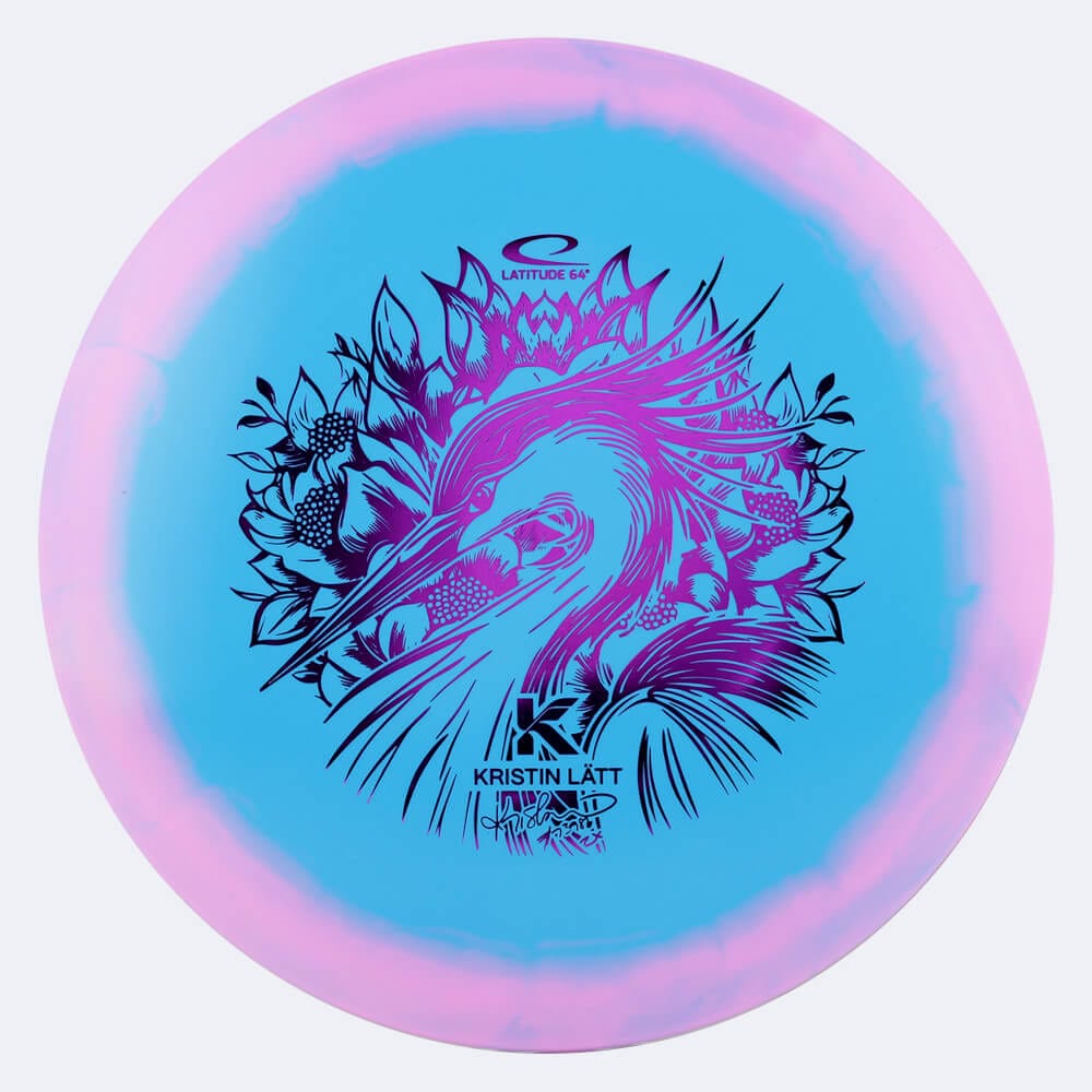 Latitude 64° Saint Pro Kristin Lätt in hellblau-rosa, im Gold Orbit Kunststoff und ohne Spezialeffekt