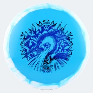 Latitude 64° Saint Pro Kristin Lätt in light-blue, gold orbit plastic