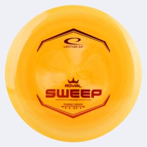 Latitude 64° Sweep in orange, im Royal Grand Kunststoff und ohne Spezialeffekt