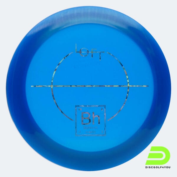 Loft Discs Bohrium in blau, im alpha-solid Kunststoff und ohne Spezialeffekt