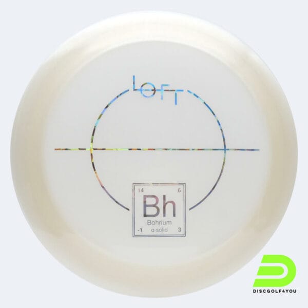 Loft Discs Bohrium in weiss, im alpha-solid Kunststoff und ohne Spezialeffekt