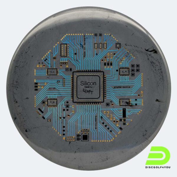 Loft Discs Silicon in grau, im Supernova Kunststoff und ohne Spezialeffekt
