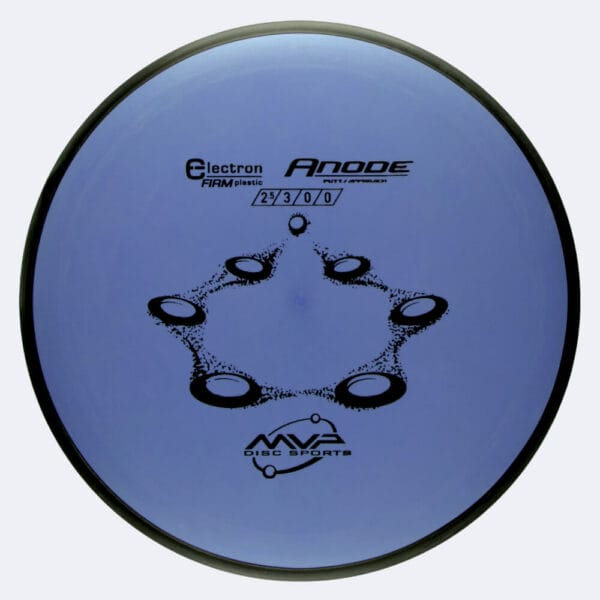 MVP Anode in blue, electron firm plastic