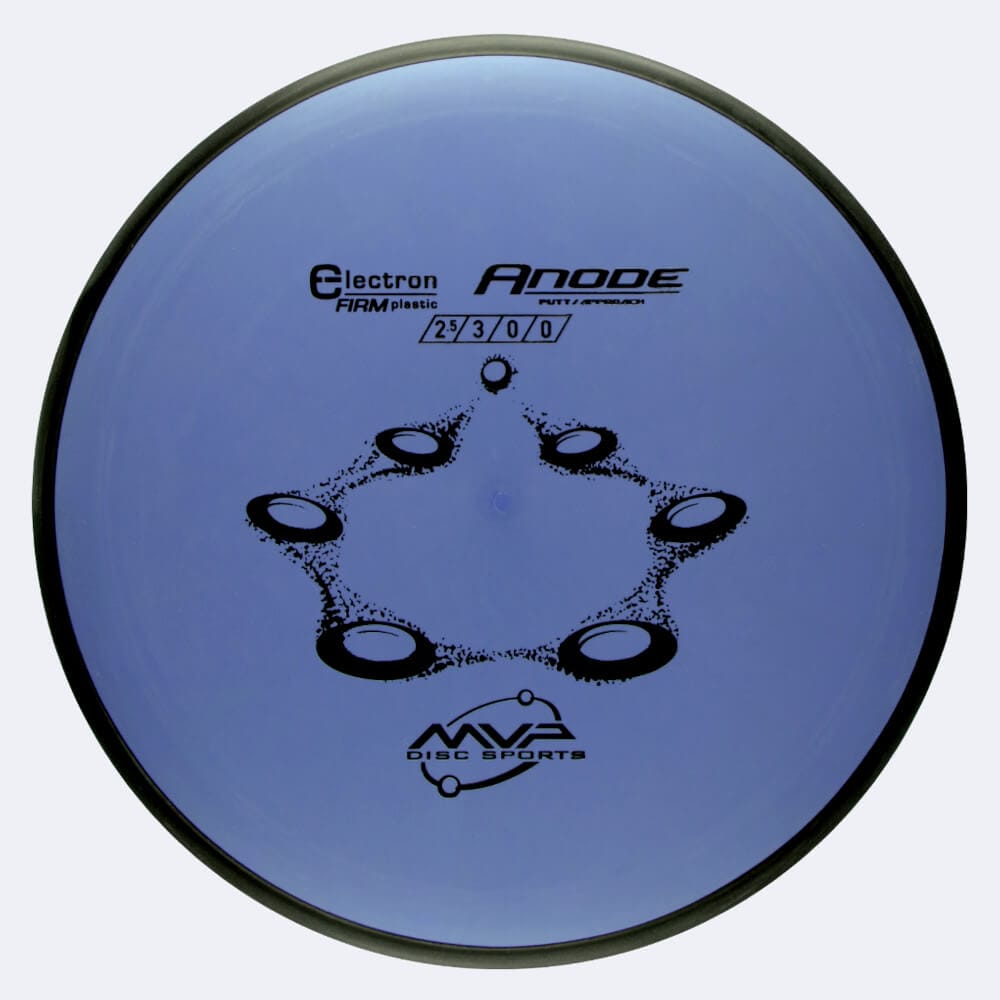 MVP Anode in blue, electron firm plastic
