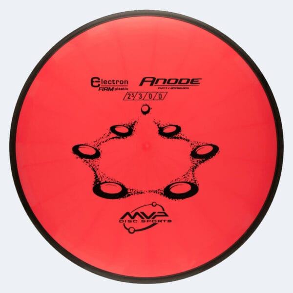 MVP Anode in red, electron firm plastic
